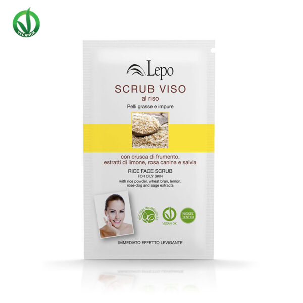 Lepo Scrub viso al riso